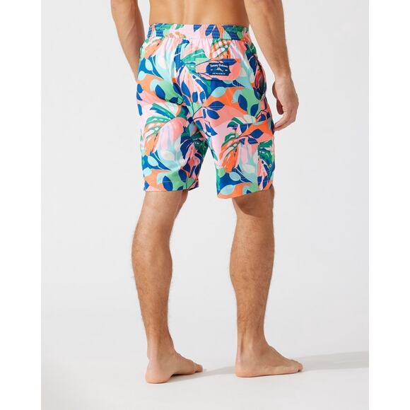 NWT Tommy Bahama Baja Beach Day Blooms Men's Mesh Swim Trunks with Pockets XXL - Picture 11 of 11